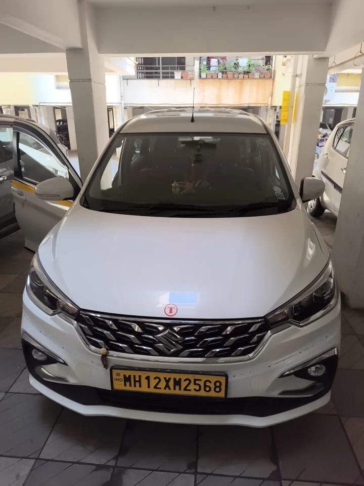 Front View of Ertiga